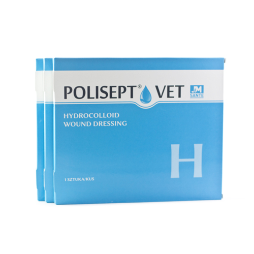 Polisept VET H opatrunek na rany 10 x 10 cm.png