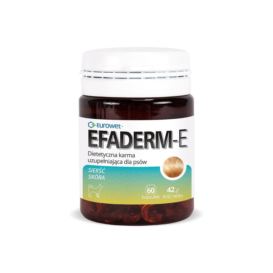 EFADERM-E na sierść i skórę dla psa 60 szt Eurowet.jpg