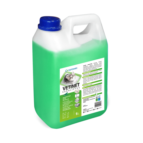 Vetinet eucalipt spălare cușcă Płyn do mycia klatek Vetinet eukaliptusowy 5l.png