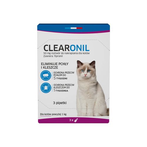 Soluție picătură pentru pisici CLEARONIL