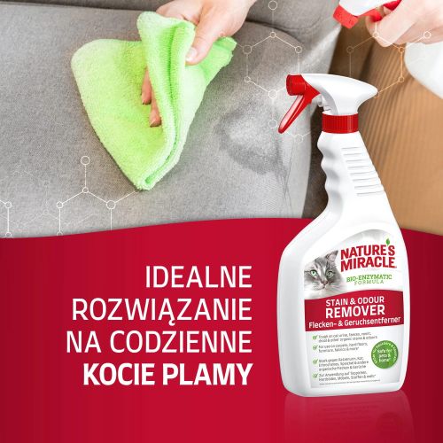 Îndepărtător de pete și mirosuri Nature's Miracle 709 ml Nature's Miracle Stain&amp;Odour REMOVER CAT 709ml-3.jpg