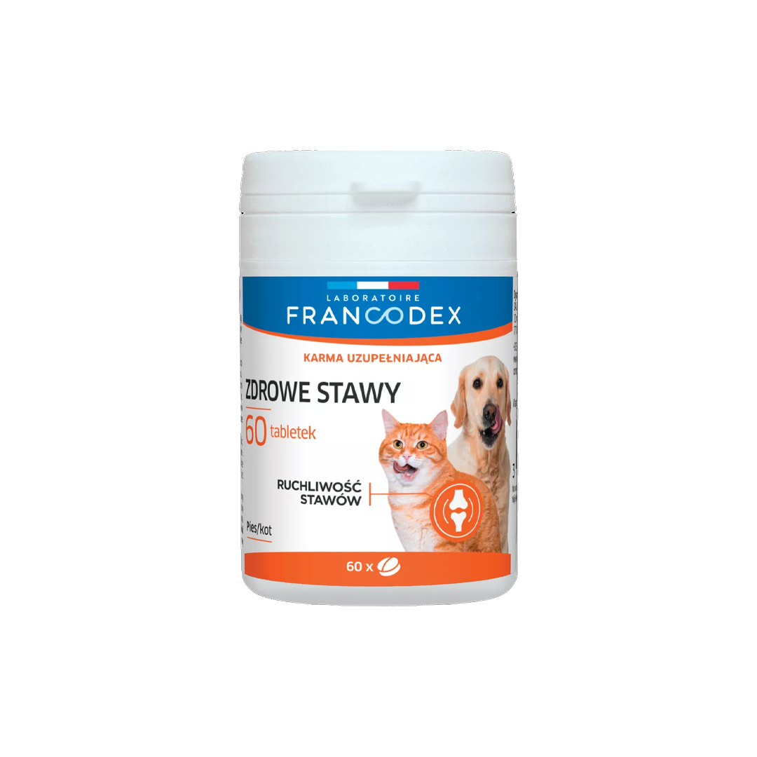 Zdrowe stawy dla psów i kotów 60 tabletek.png