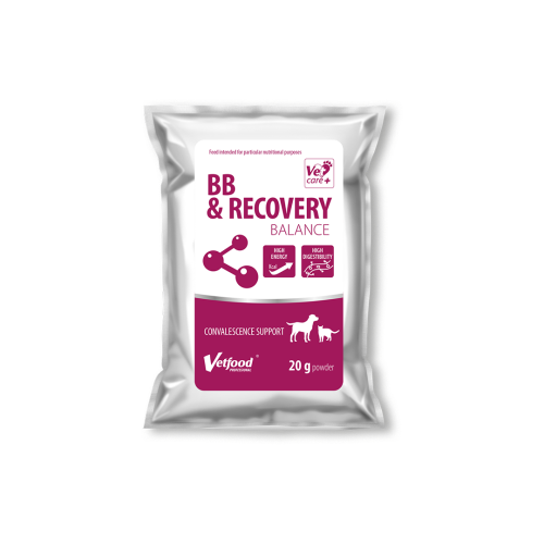 BB &amp; echilibru de recuperare 20 g Vetfood BB &amp; Recovery Balance 20 g Vetfood.png