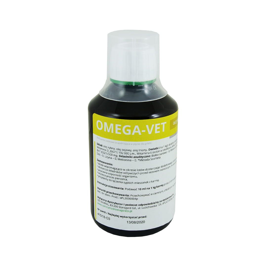 OMEGA-VET olej na loty, pierzenie, rozpłód 200 ml.jpg