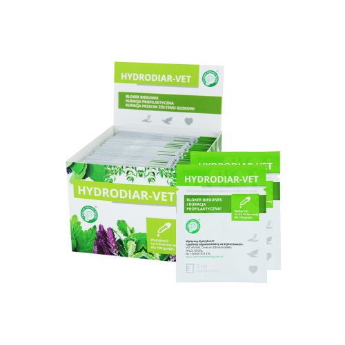 HYDRODIAR-VET blocant al diareei HYDRODIAR-VET bloker biegunek3ml.jpg