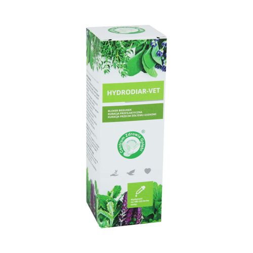 HYDRODIAR-VET blocant al diareei HYDRODIAR-VET bloker biegunek50ml.jpg