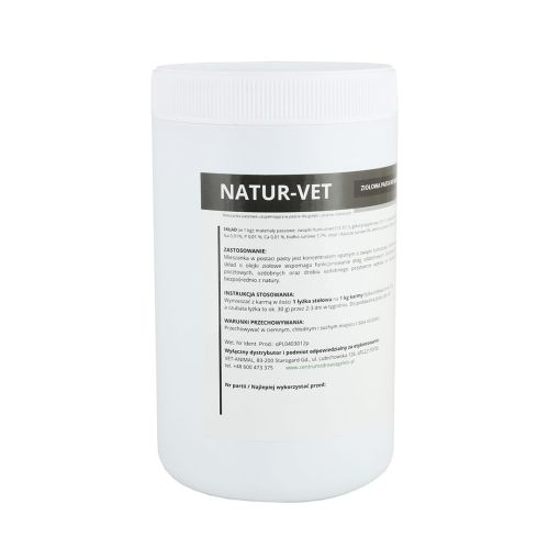 NATUR-VET pastă furajeră pe bază de plante NATUR-VET ziołowa pasta do karmy1kg.jpg