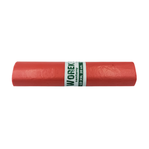 Saci roșii Worki czerwone 35 L 20 szt.png