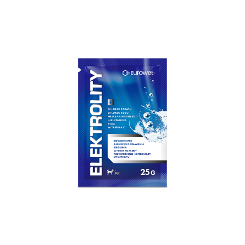 Electroliți pentru câini și pisici 10 x 25 g Eurowet EUROWET_Elektrolity_25g_1.png