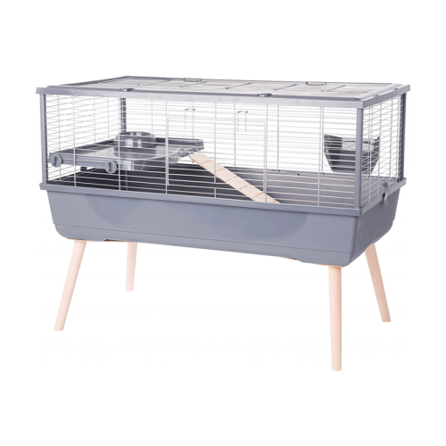 Cușcă NEOLIFE 100 pentru cobai domestici Zolux NEOLIFE 100 dla kawii domowej-szara.png