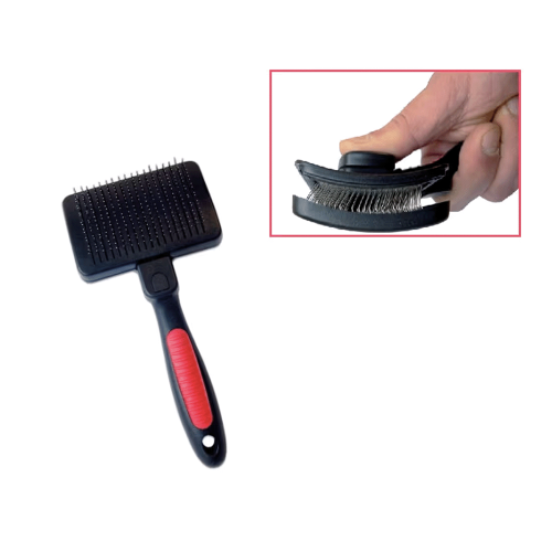 Ideal Dog perie autocurățătoare pentru pudeli szczotka-samoczyszczaca-idealdog-mała-4.png