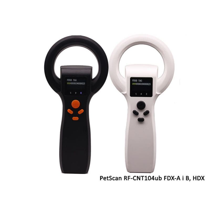 Cititor de microcipuri cu etichetă pentru urechi cu funcție Bluethooth