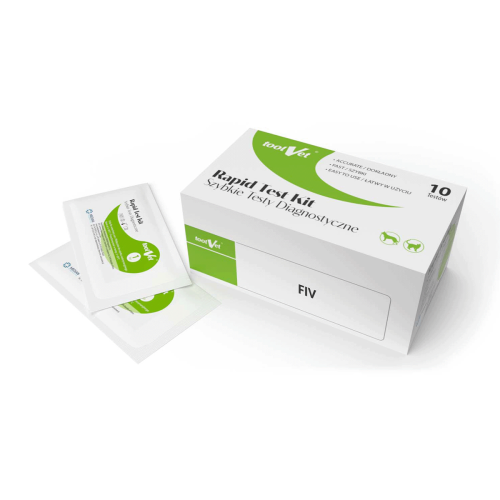 Test diagnostic FIV 10 buc. set 2+1 ToolVet