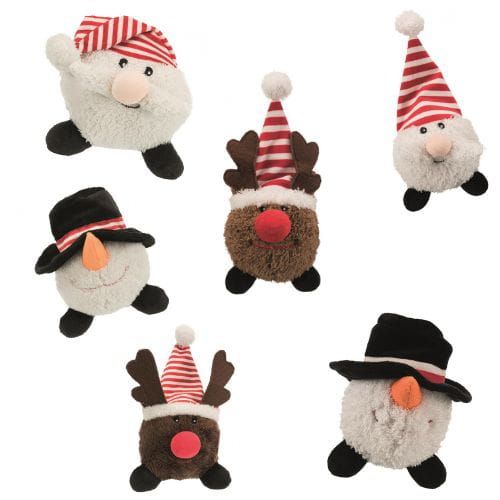 Câine pluș jucărie set 6 buc.