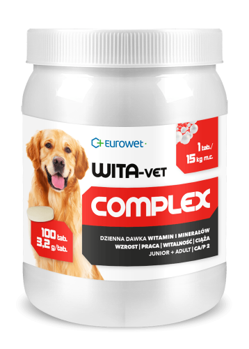 WITA-VET Complex pentru câini 3.2g Eurowet Wita-Vet_Pies_COMPLEX_32g_100tab-1.png