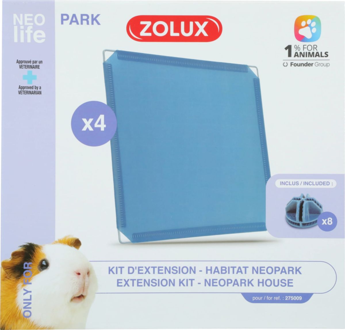 NEOLIFE Set de 4 panouri paddock