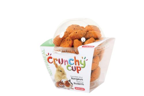 CRUNCHY CUP rozătoare tratează morcovi fân f.jpg