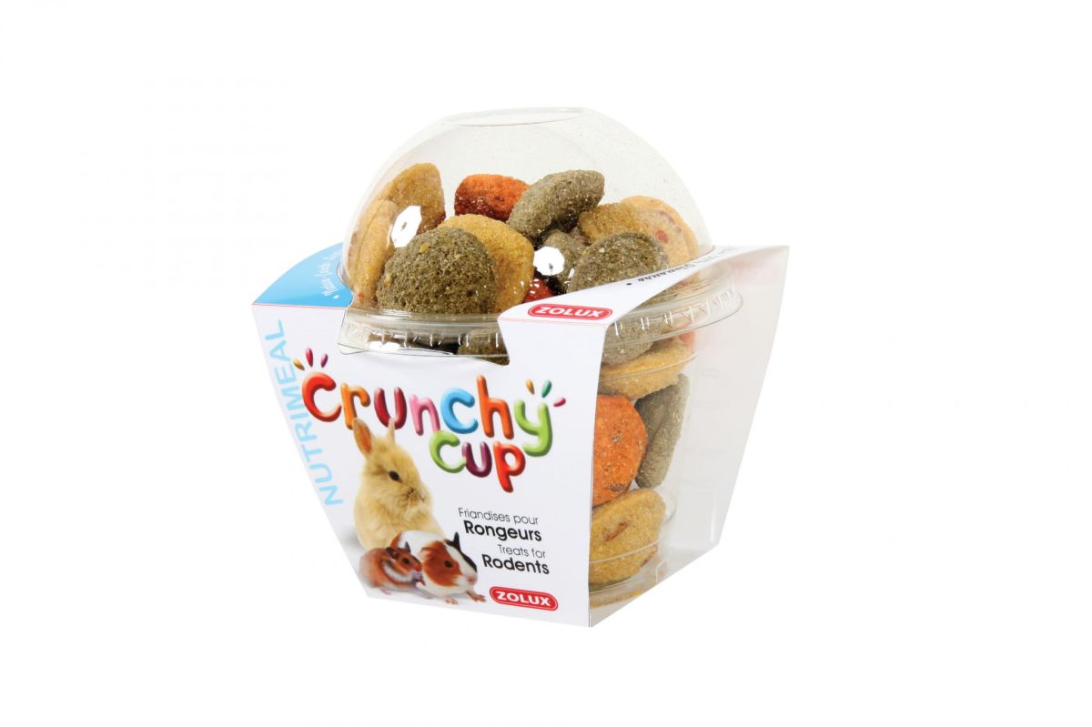 CRUNCHY CUP rozătoare tratează morcov lucernă