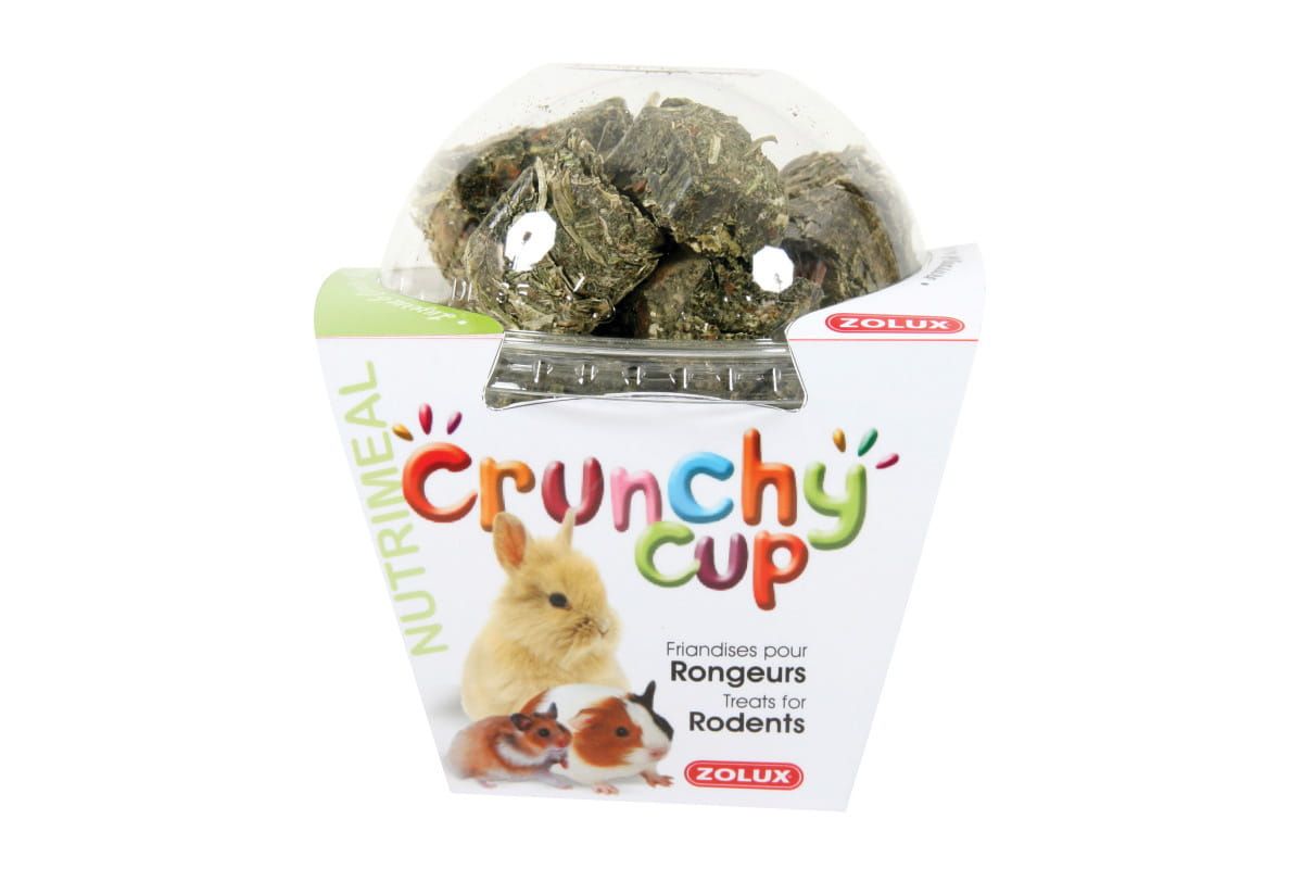 CRUNCHY CUP rozătoare tratează morcov lucernă