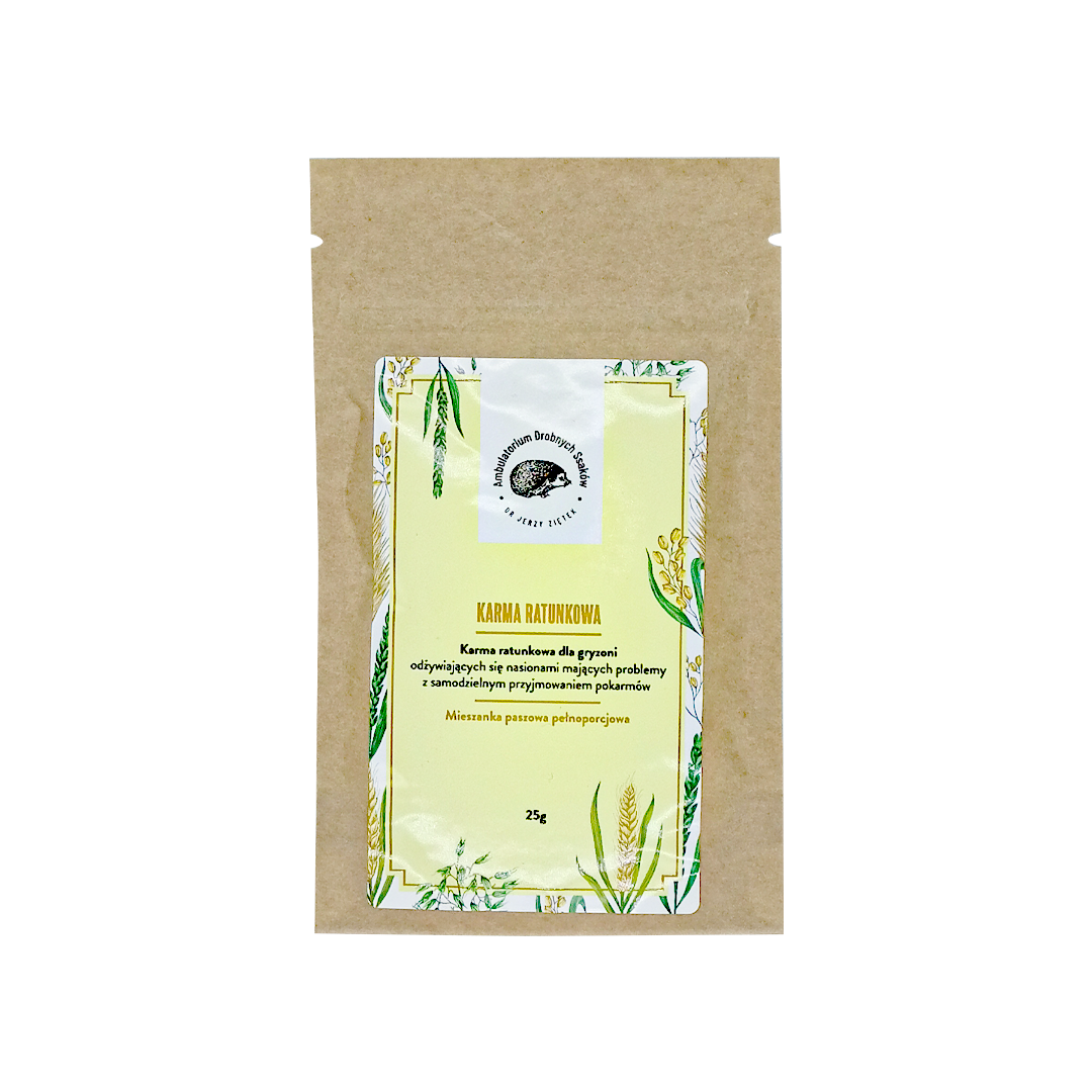 Karma ratunkowa dla gryzoni 25 g Dr. Ziętek.png