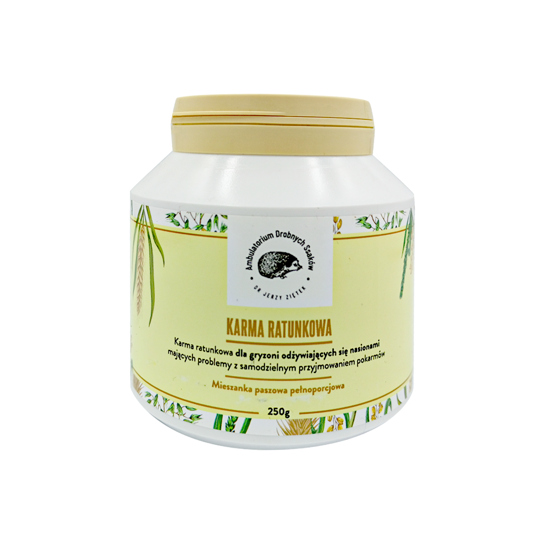Karma ratunkowa dla gryzoni  250 g Dr. Ziętek.png