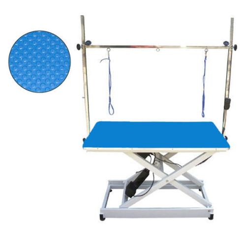 Masă de toaletare electrică 4Paws  stol-z-podnosnikiem-elektrycznym-niebieski-blat.jpg