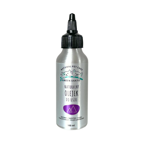 Ulei natural pentru urechi pentru câini și pisici 100 ml