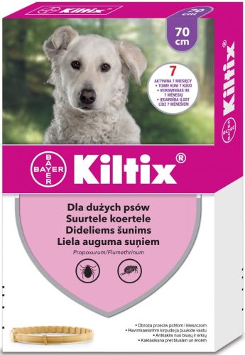 Zgardă Kiltix pentru purici și căpușe