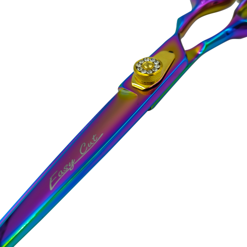 Easy Cut RAINBOW foarfece drepte 7 inch 440 Nożyczki Easy Cut RAINBOW proste 7 cali 440-2.png