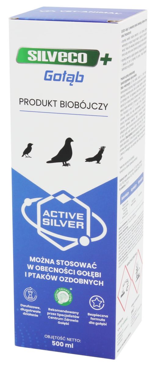 SILVECO+ Dezinfecție porumbei 500 ml