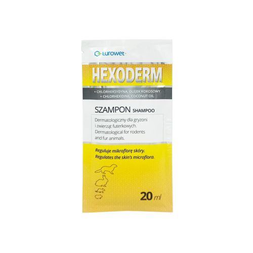 Șampon Hexoderm pentru rozătoare 20 ml Eurowet