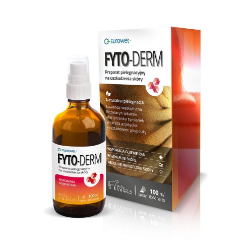 Spray pentru răni FYTO-DERM 100 ml Eurowet FYTO-DERM spray na rany 100ml Eurowet.jpg