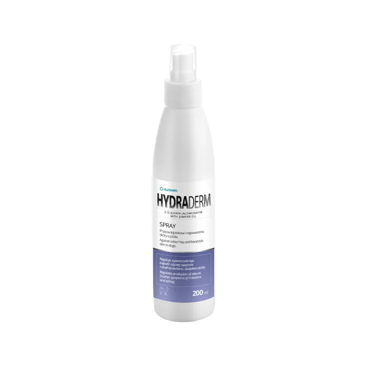 Hydraderm spray dla psów 200 ml Eurowet.jpg