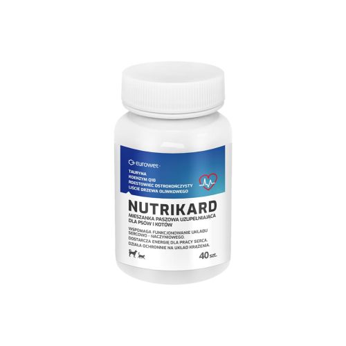 Nutrikard sistem cardiovascular 40 buc Eurowet Nutrikard układ sercowo-naczyniowy 40 szt Eurowet-2.jpg