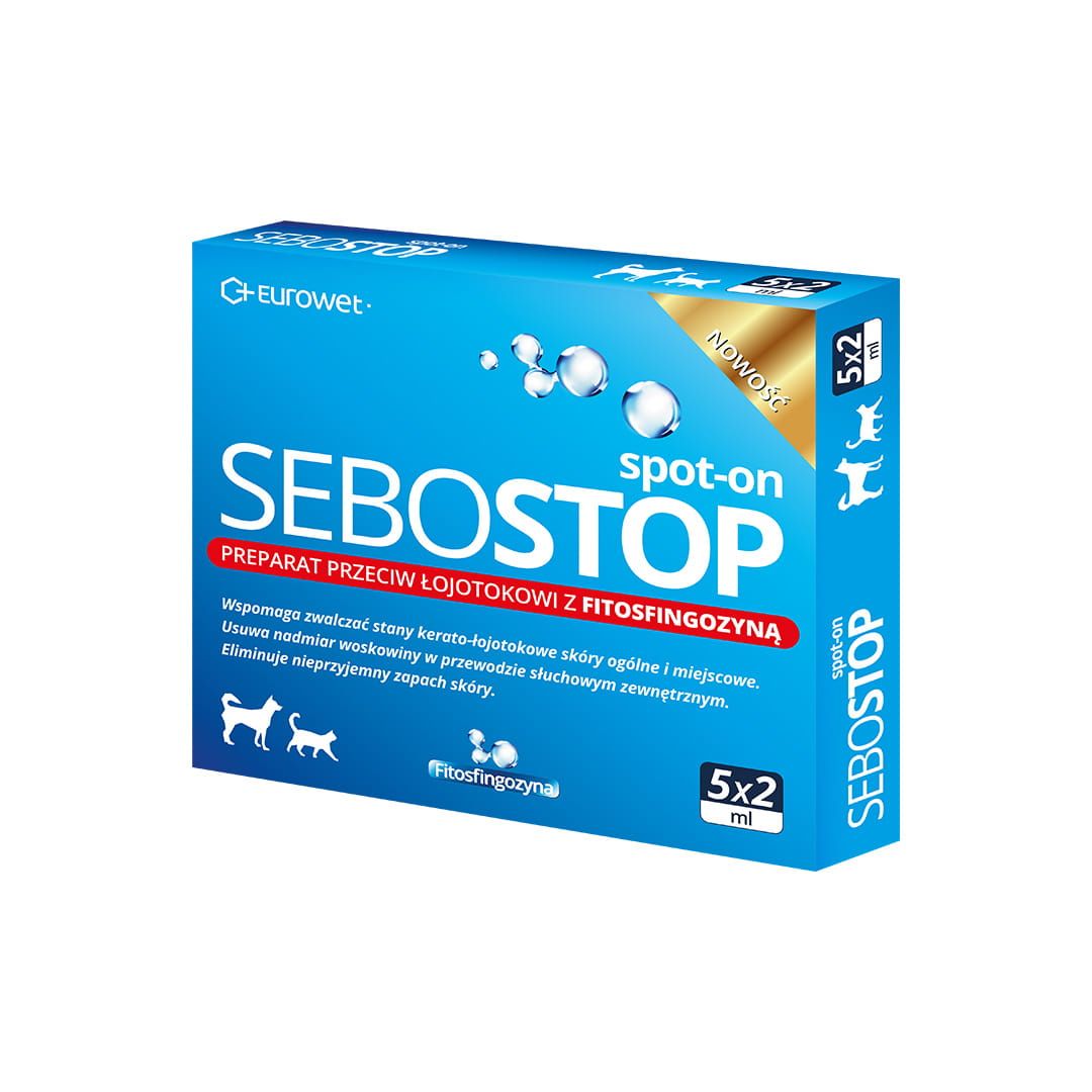 SEBOSTOP picături spot-on 5 x 2 ml Eurowet