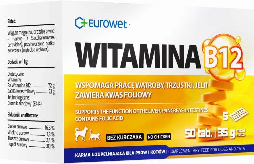 Vitamina B12 pentru câini și pisici 30 buc. Eurowet Witamina_B12_50tab_op_1_bc-min.jpg